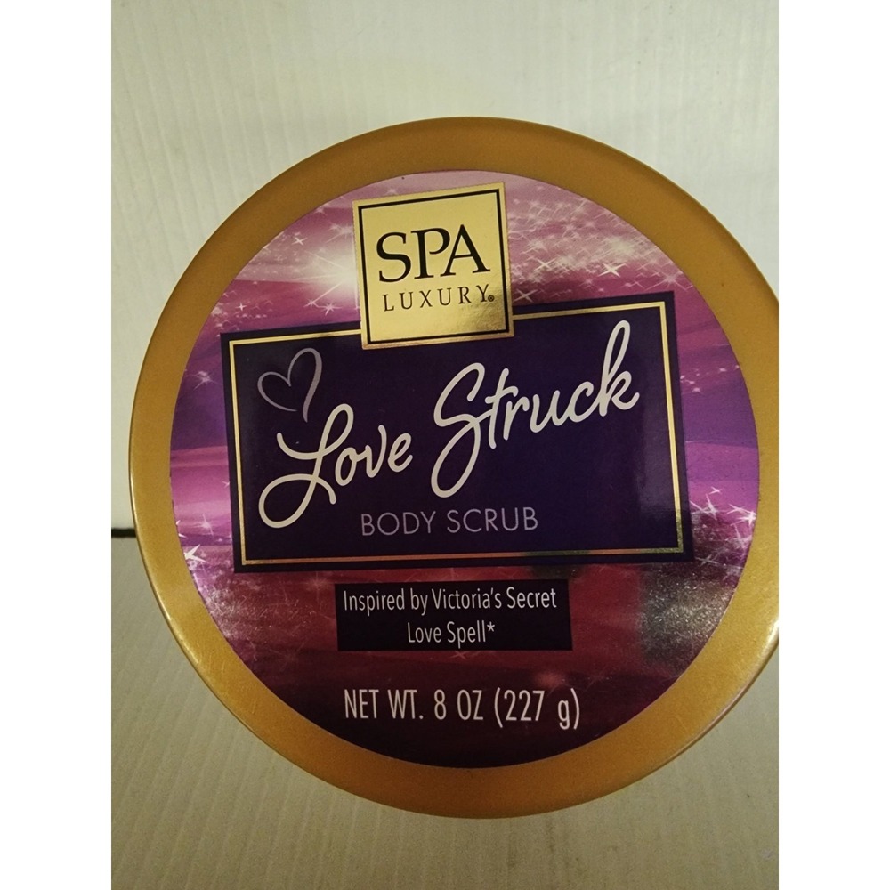 SPA Luxury Love Struck Body Scrub  8 oz.